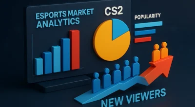 Аналитика киберспортивного рынка: популярность CS2 среди новых зрителей