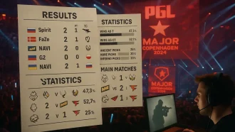 PGL Major Copenhagen 2024: результаты, статистика и главные матчи CS 2