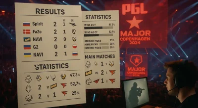 PGL Major Copenhagen 2024: результаты, статистика и главные матчи CS 2