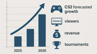 Рост сцены CS2 в 2025–2026 годах: прогнозы и ключевые показатели
