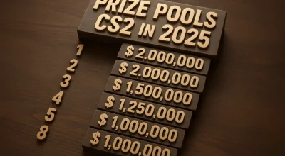 Призовые фонды CS2 в 2025 году: топ‑10 крупнейших турниров